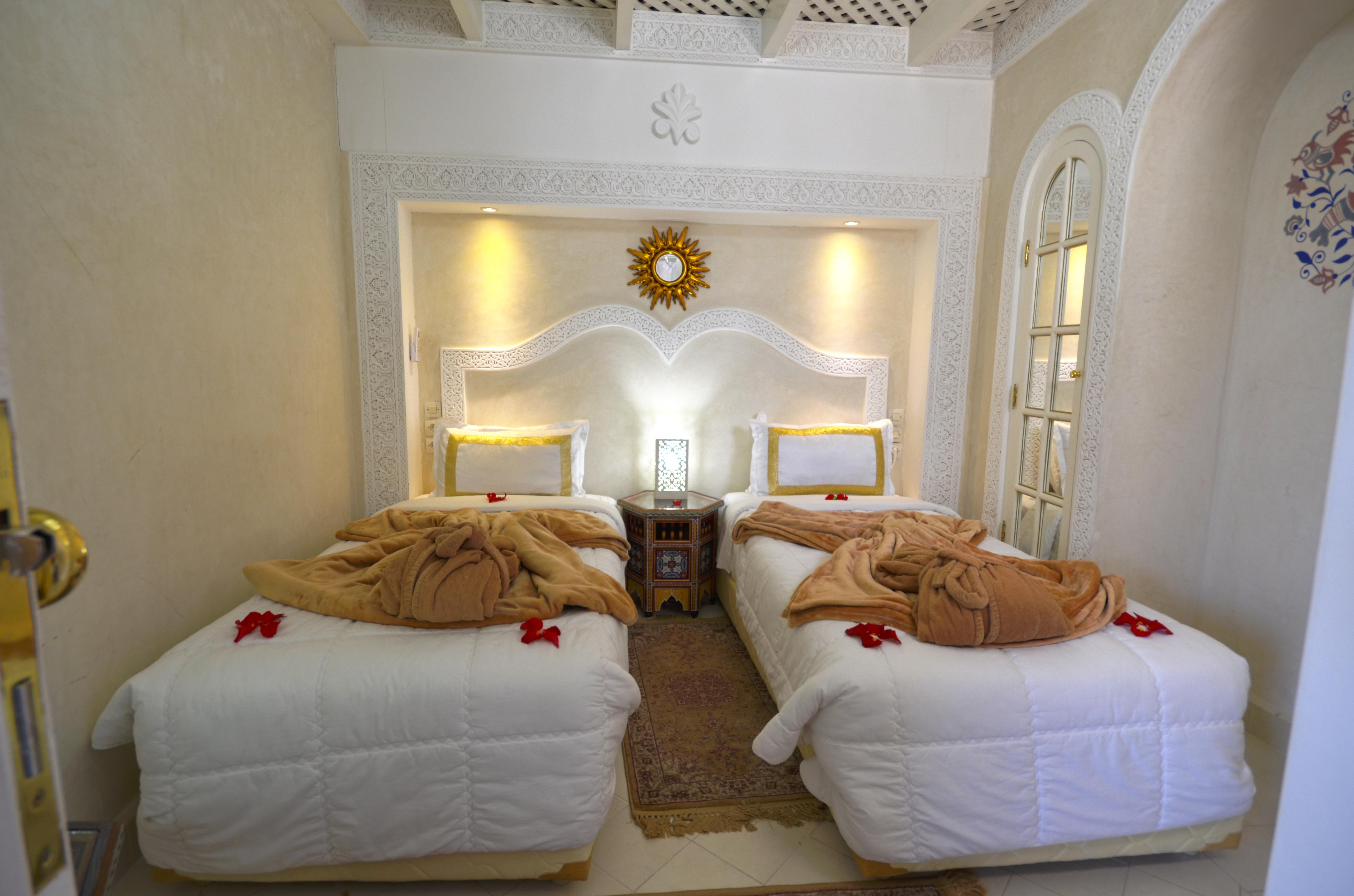 Riad Palais Des Princesses & Spa Marrakesh Exterior foto A room at the hotel