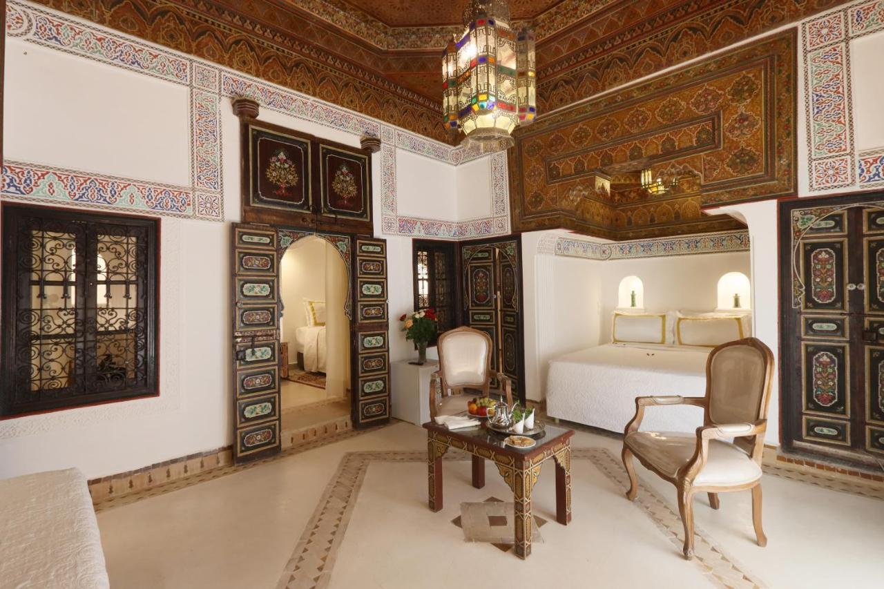 Riad Palais Des Princesses & Spa Marrakesh Exterior foto Suite at the Hotel