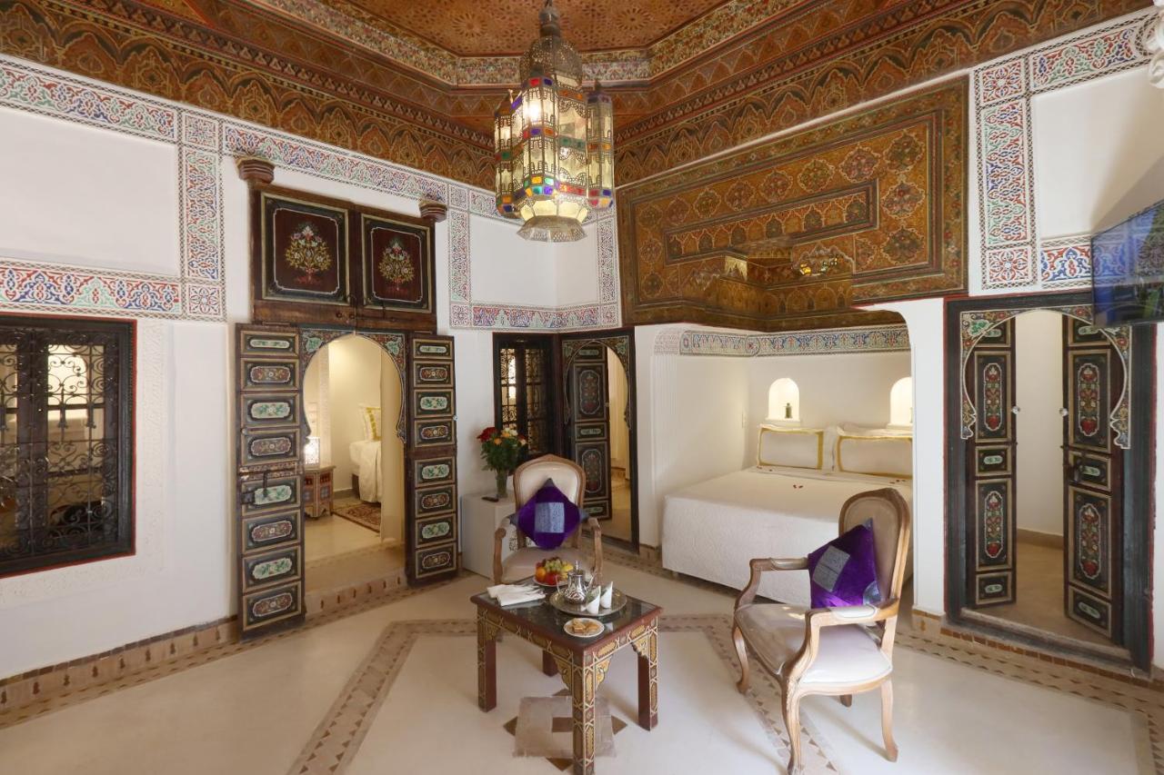 Riad Palais Des Princesses & Spa Marrakesh Exterior foto Suite at the Hotel