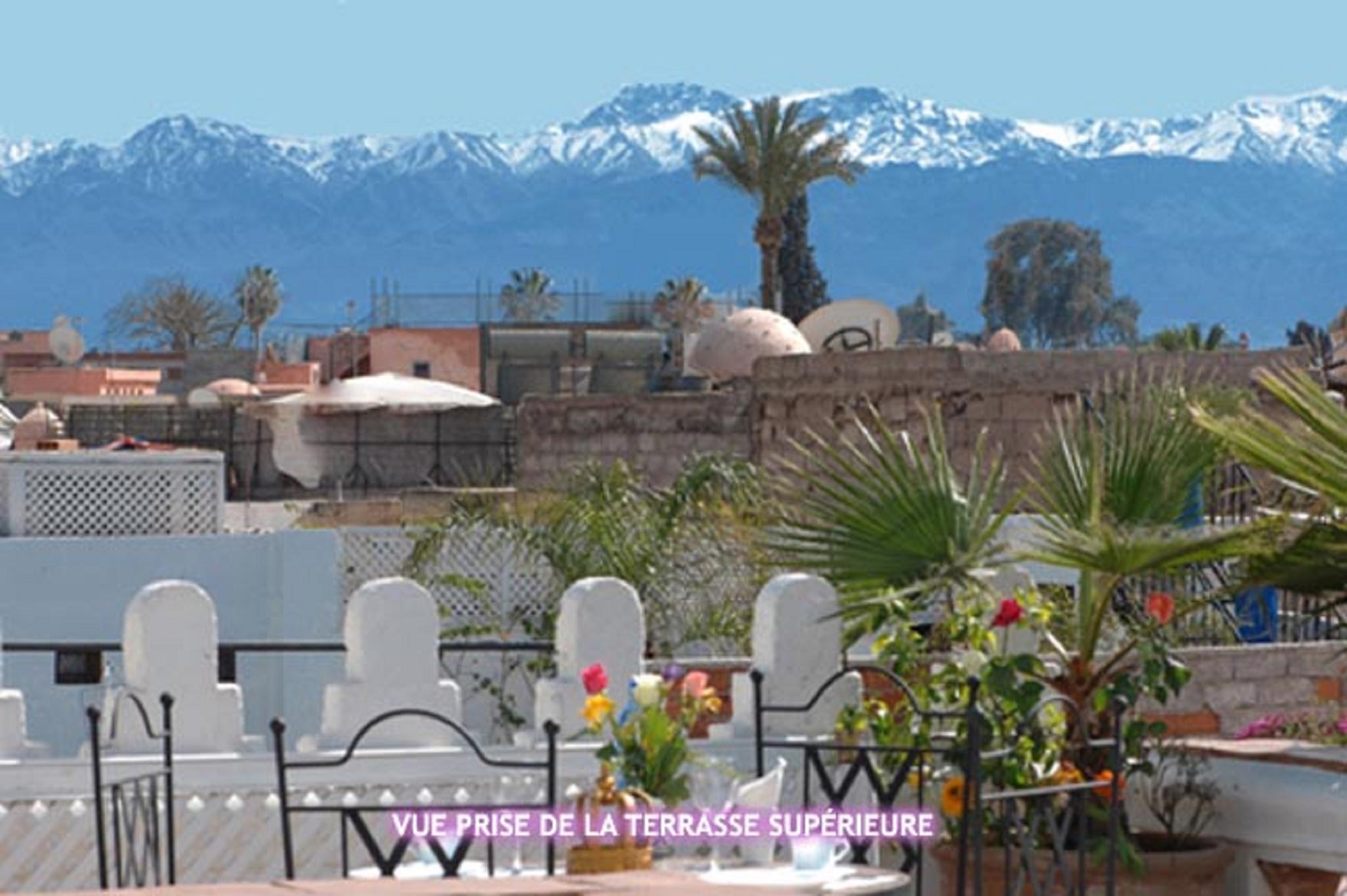 Riad Palais Des Princesses & Spa Marrakesh Exterior foto Atlas Mountains