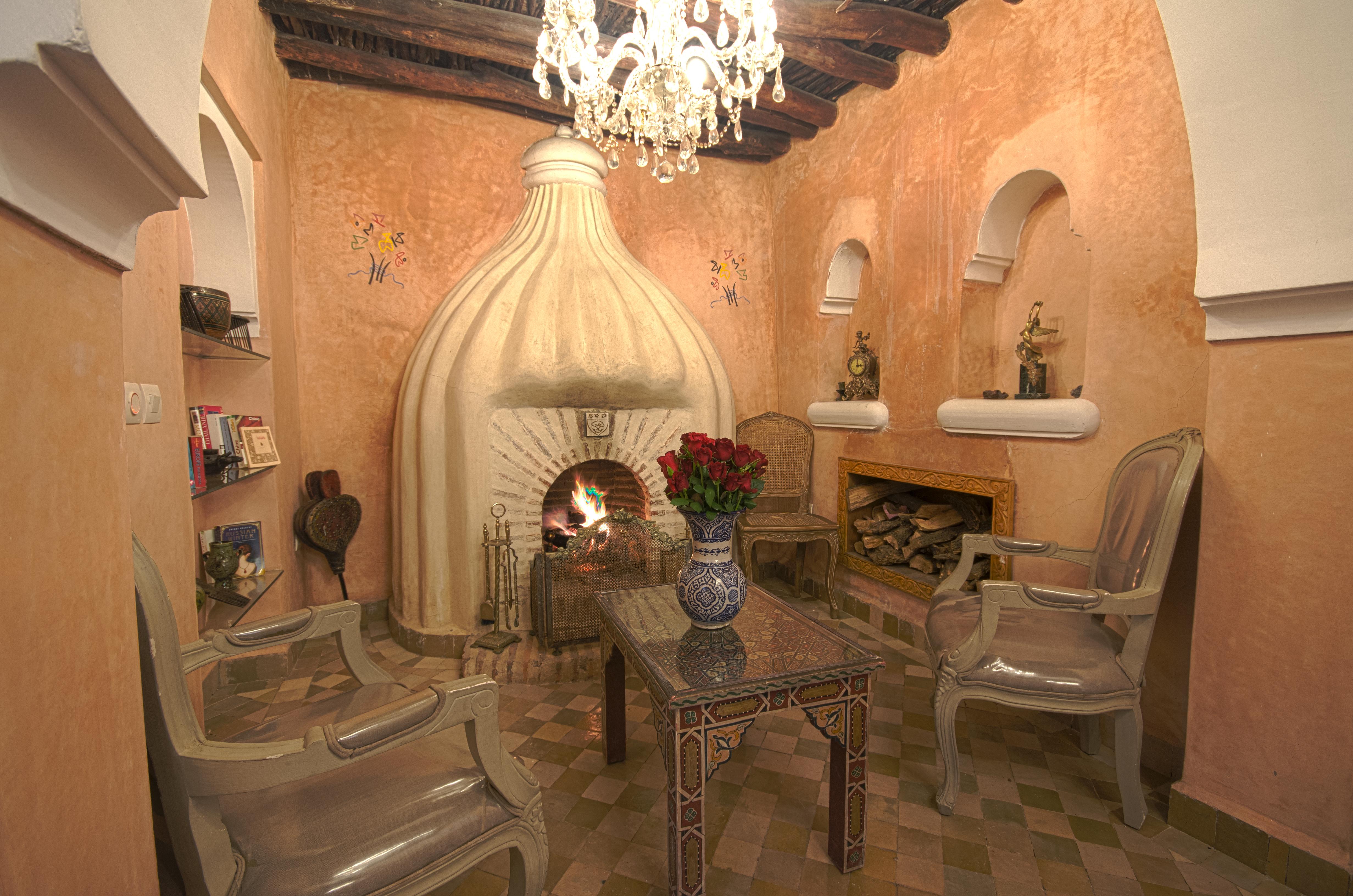 Riad Palais Des Princesses & Spa Marrakesh Exterior foto A room in the Riad
